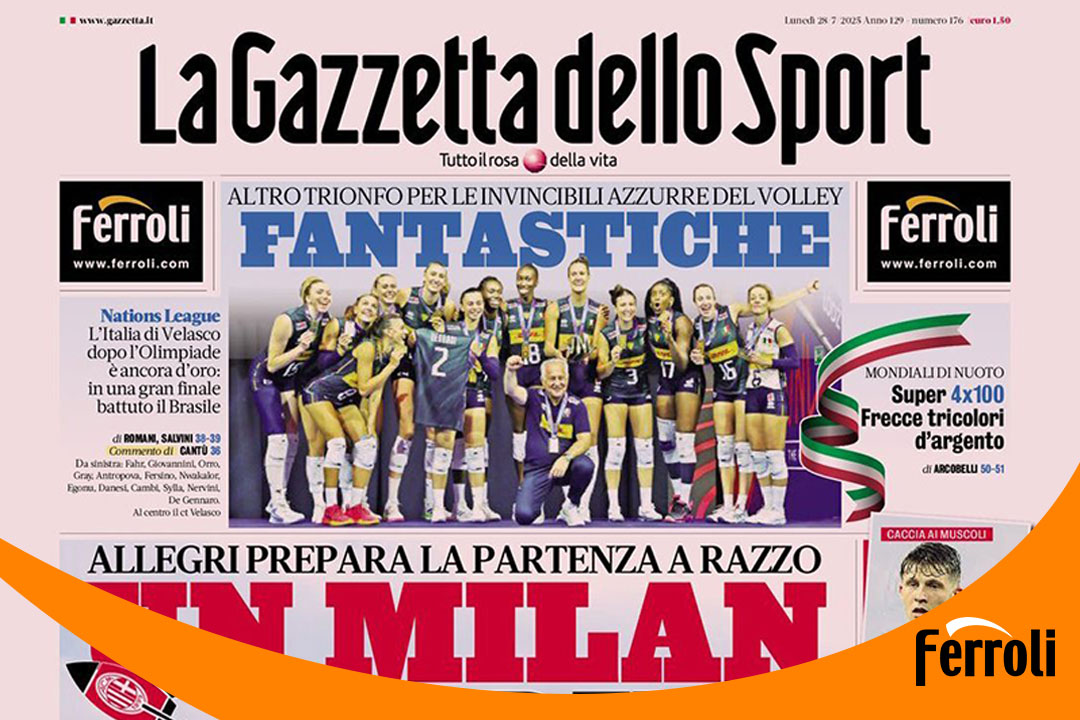 BG大游强势上岸《米兰体育报》头版！